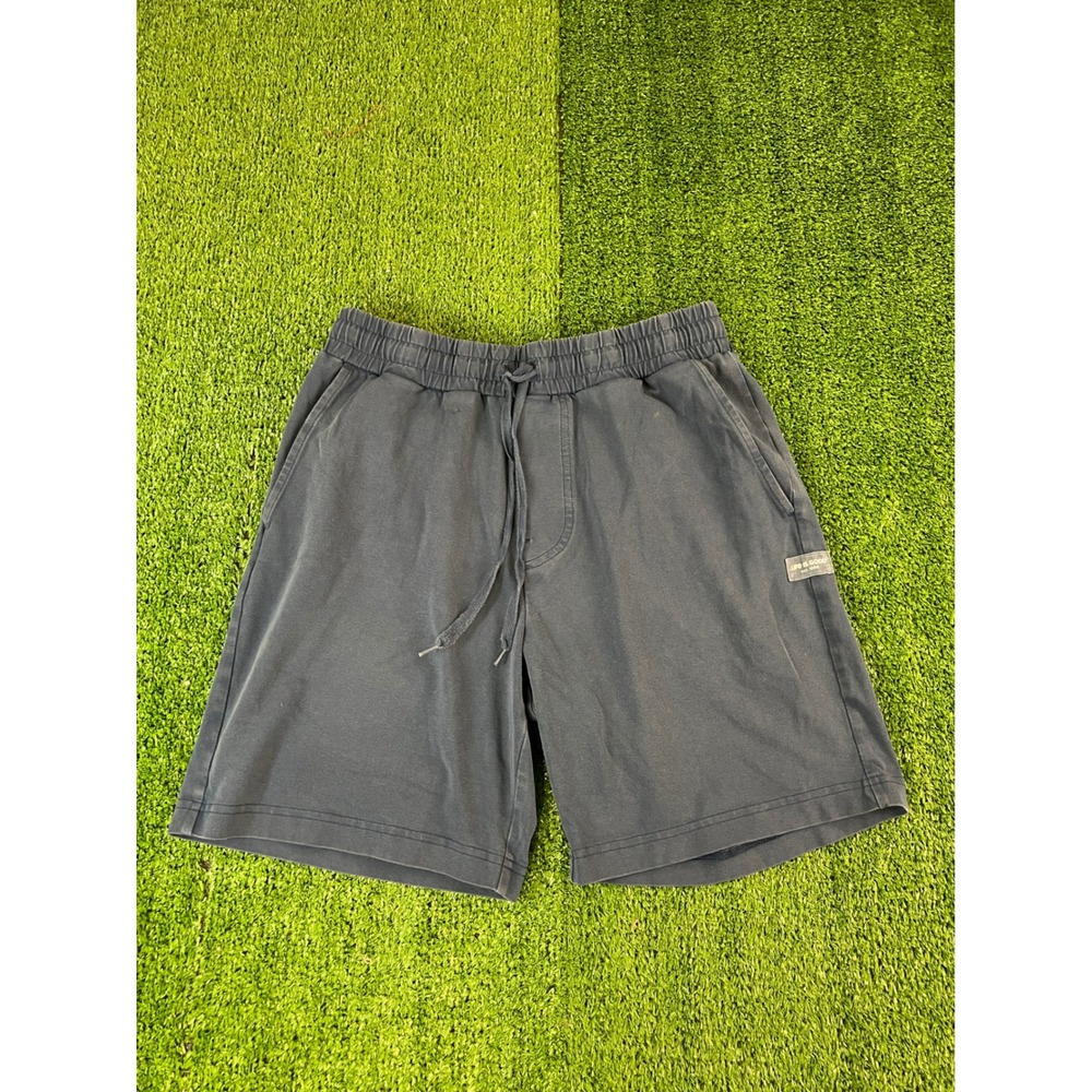 Life is Good Mens Crusher-Flex‎ Shorts Faded Blue Elastic Waist Small S
